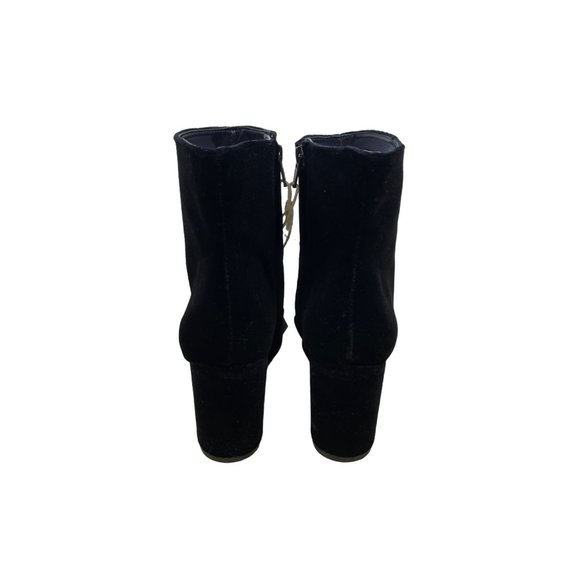 American Eagle Women's Black Suede Booties Size 8 - NWT - Picture 3 of 9